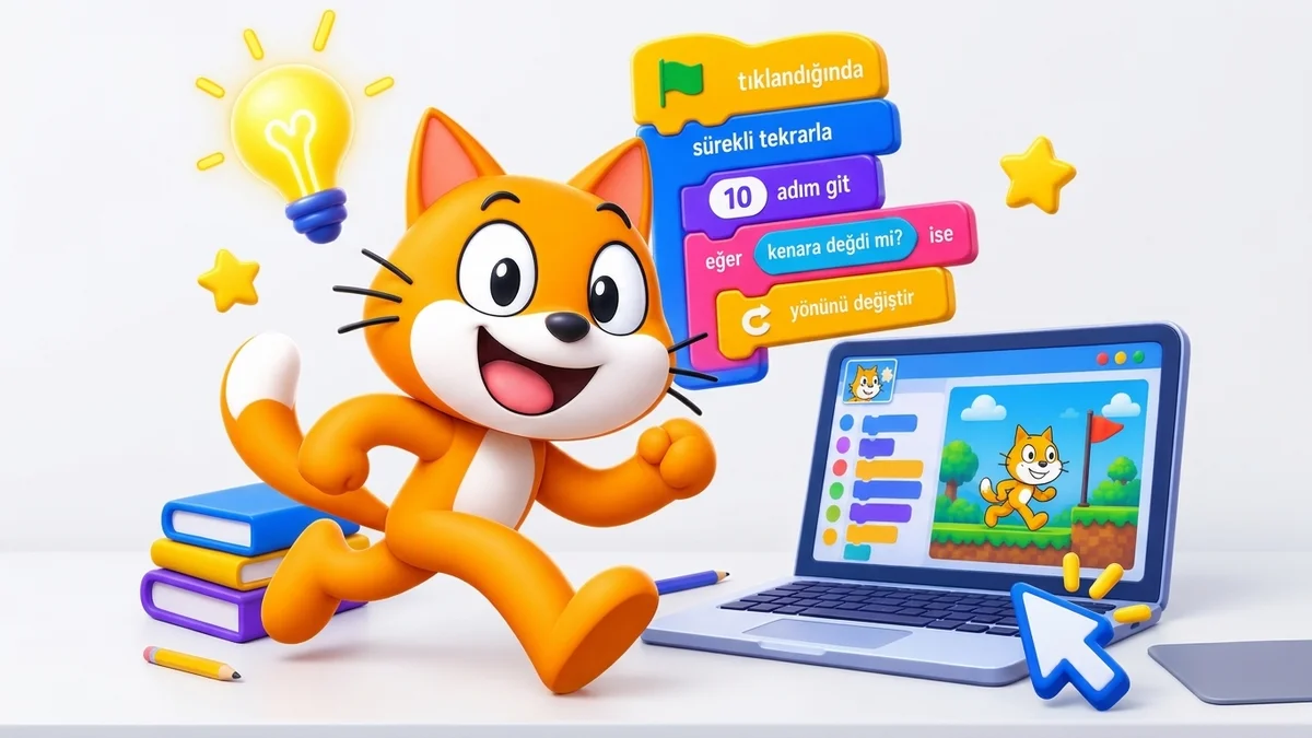 Scratch ile algoritma ve kodlama atölyesi