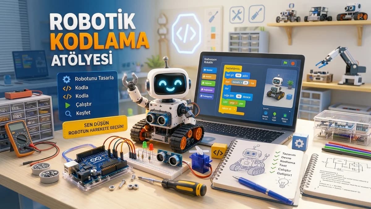 Robotik kodlama ve elektronik atölyesi
