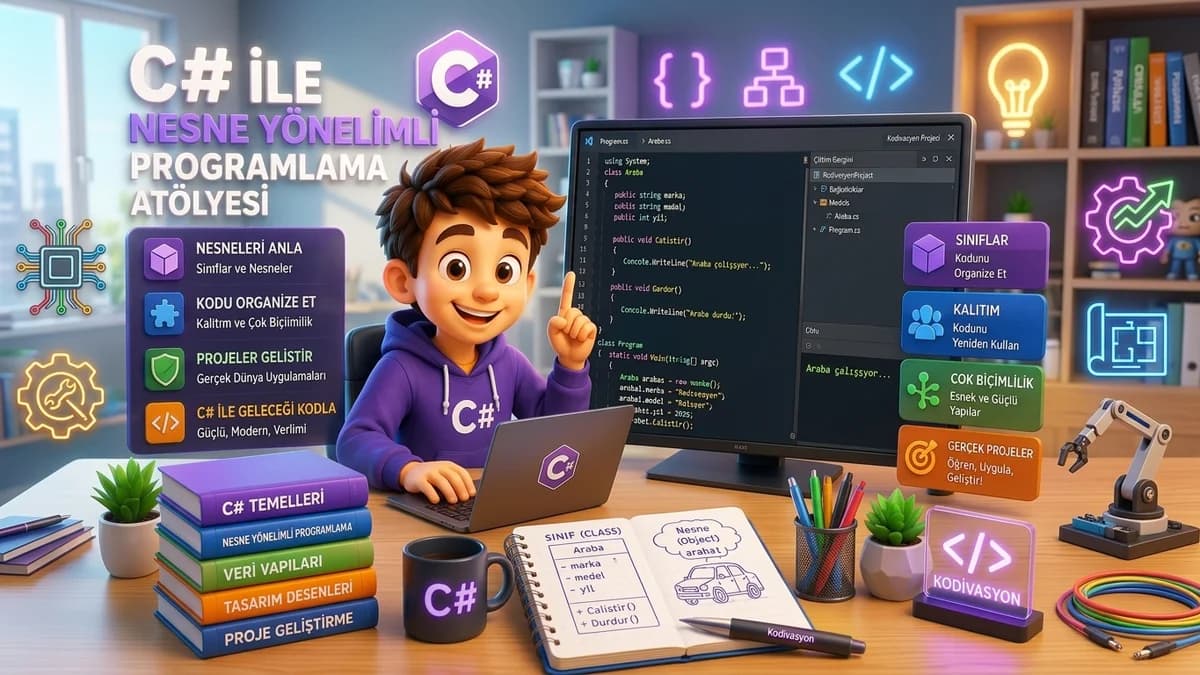 C# nesne yönelimli programlama atölyesi
